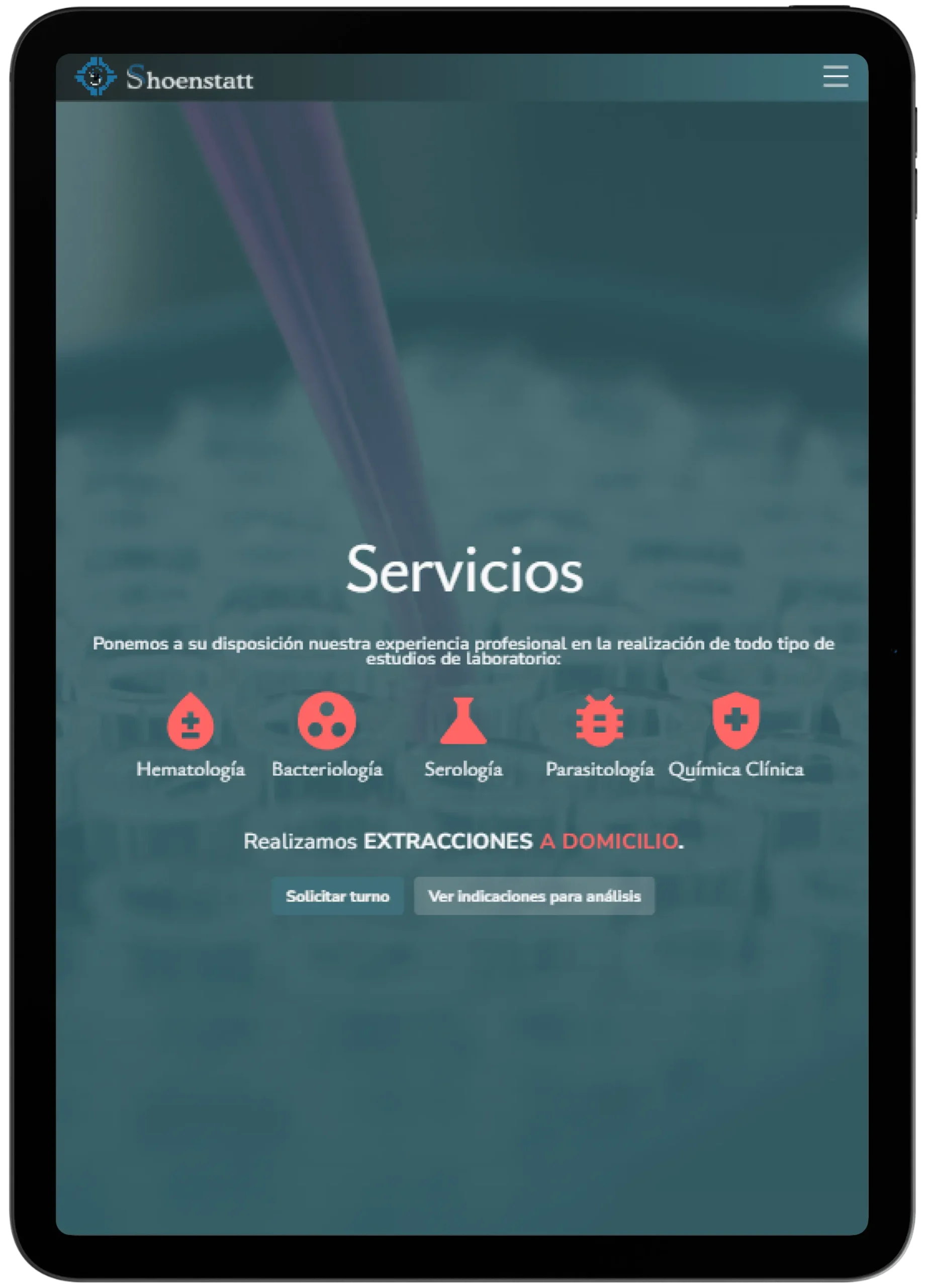 Lab tablet
